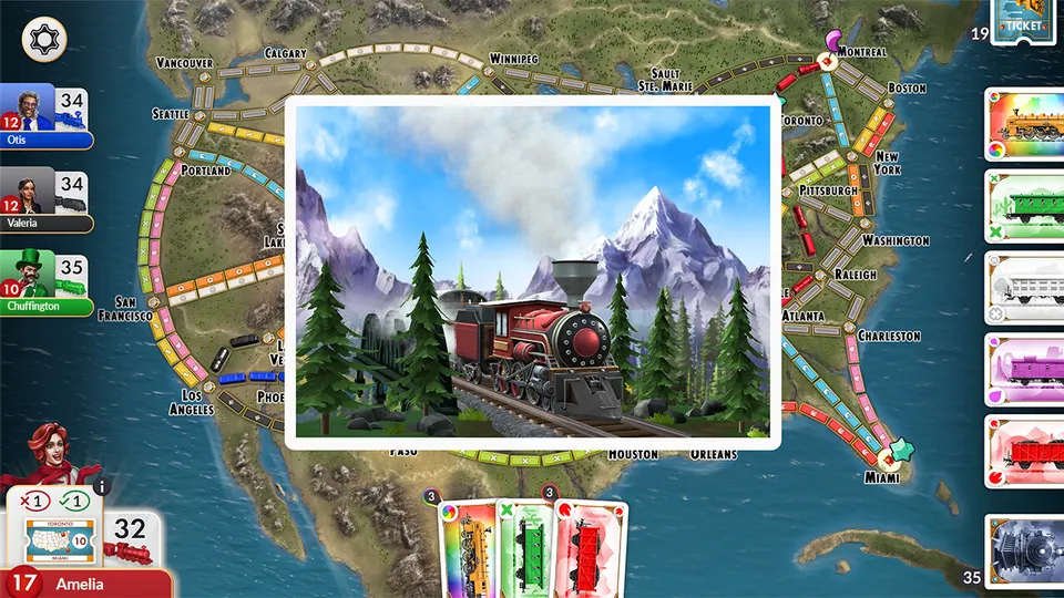 Ticket to Ride 스크린샷